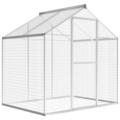 NNEVL Outdoor Aviary Aluminium 178x122x194 cm