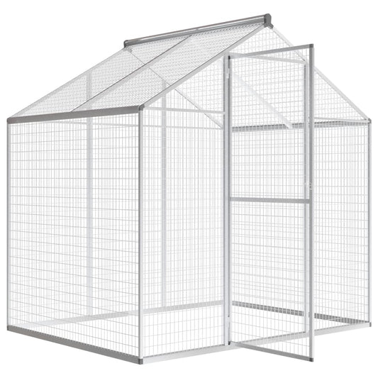 NNEVL Outdoor Aviary Aluminium 178x122x194 cm